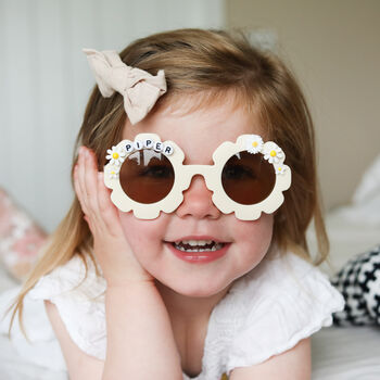 Personalised Children's Floral Sunglasses, 2 of 6