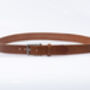 Handmade Tan Leather Belt Men's English Leather 35mm Wide, thumbnail 7 of 10