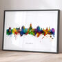 Egham Skyline Cityscape Art Print, thumbnail 1 of 12