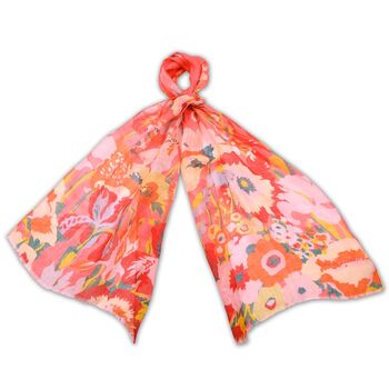 Secret Garden Potpourri Linen Scarf, 2 of 5