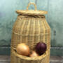 Wicker Potato And Onion Storage Hoppers Set Of Two, thumbnail 7 of 7