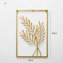 Exclusive Gold Leaf Wall Art Home Decor, thumbnail 12 of 12