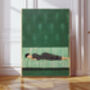 Sleeping Woman Cozy Art Print, thumbnail 1 of 3