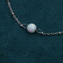 Sterling Silver Bead Bracelet, thumbnail 3 of 12