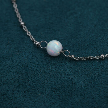 Sterling Silver Bead Bracelet, 3 of 12