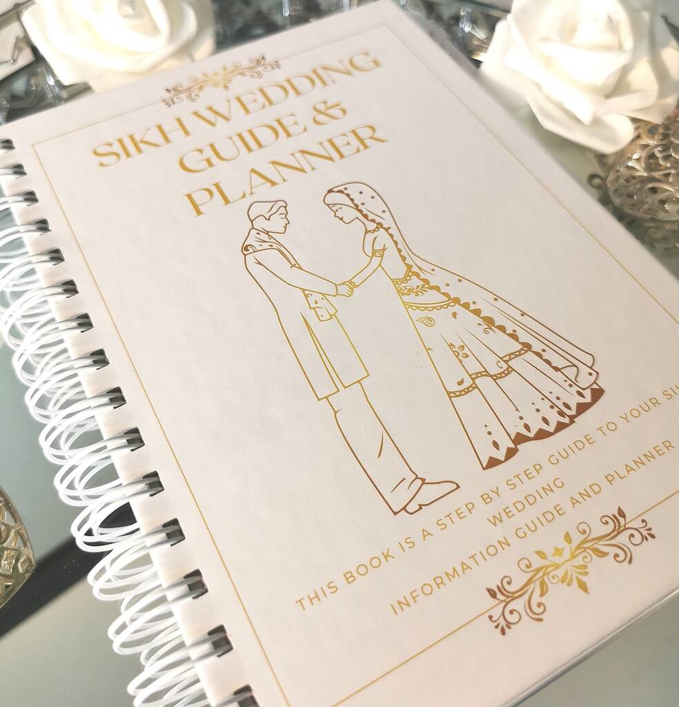 White Sikh Wedding Guide And Planner, 1 of 7