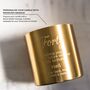 Personalised Refillable Oud And Geranium Luxury Candle, thumbnail 6 of 12