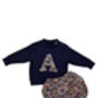 Unisex Children's Navy Personalised Sweatshirt, thumbnail 7 of 7