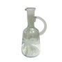 Palm Etched Glass Pitcher, thumbnail 2 of 2