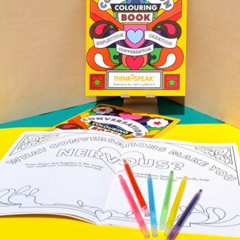 Conversation Colouring Activity Book, 5 of 10