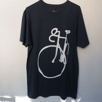 Bike Sketch T Shirt, 9 of 9