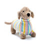 Dachshund Sausage Dog Rattle And Personalised Gift Bag, thumbnail 5 of 6