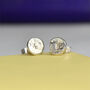 Personalised Handmade Initial Letter Studs, thumbnail 1 of 5