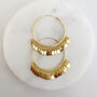 Statement Coin Hoops, thumbnail 3 of 6