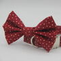 Red Star Dog Bow Tie, thumbnail 1 of 4