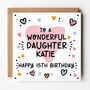 Daughter Birthday Card Any Age, thumbnail 2 of 5