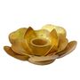 Gold Flower Petal Candle Holder, thumbnail 2 of 9