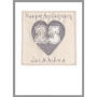 Personalised 25th Silver Wedding Anniversary Card, thumbnail 9 of 12