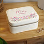 Personalised Floral Travel Jewellery Box, thumbnail 3 of 4