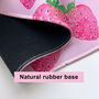 Strawberries Desk Mat, thumbnail 2 of 5