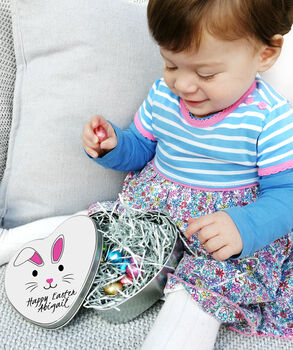 Personalised Easter Bunny Chocolate Tin, 3 of 3