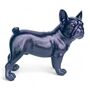 Standing French Bulldog Figurine, Purple Sparkle Finish, thumbnail 4 of 7