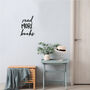 Read More Books Wooden Wall Art, thumbnail 6 of 8
