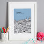 Our Special City Personalised Valentines Print, thumbnail 6 of 12