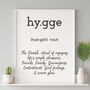 Hygge Definition Print, thumbnail 6 of 6