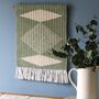 Handwoven Diamond Artwork, thumbnail 1 of 5
