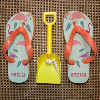 Personalised Colourful Kid's Flip Flops, 7 of 12