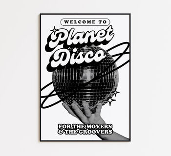 Planet Disco Print, 2 of 6
