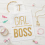 Girl Boss Mini Tote Bag, thumbnail 1 of 5