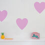 Large Heart Decorative Wall Stickers, thumbnail 1 of 3