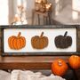 Wooden Autumn Pumpkin Sign, thumbnail 6 of 6