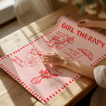 Girl Therapy Print, 2 of 4