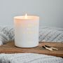 Personalised If I Know What Love Is Scented Candle, thumbnail 1 of 5