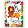 Lion Be Proud Kids Print, thumbnail 2 of 12
