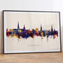 Lichfield Skyline Cityscape Art Print, thumbnail 6 of 12