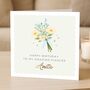 Personalised Birthday Card For Fiancée With Flowers, thumbnail 2 of 7