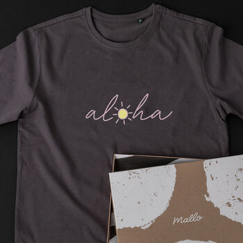 'Aloha' Cotton T Shirt For Travellers, 2 of 6
