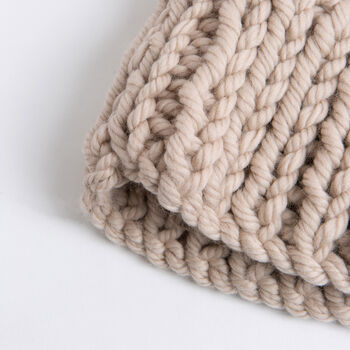 Ribbed Sweater Vest Easy Knitting Kit, 5 of 10
