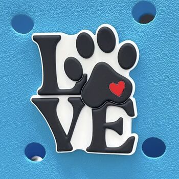 Love Dog’s Crocstyle Bag Charms, Paws, Dog Mom, Puppy, 5 of 7