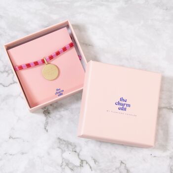 Babe With The Power Charm Tie Bracelet, 7 of 7