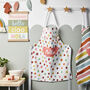 Children's Personalised Spotty Baking Apron, thumbnail 1 of 3