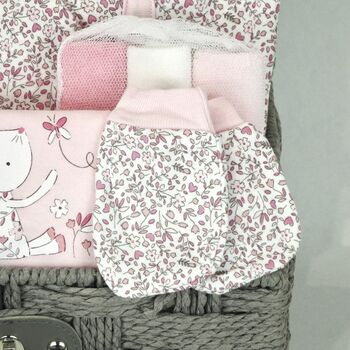 Little Mouse New Baby Girl Gift Set Hamper, 5 of 8