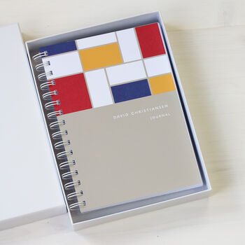 Personalised Journal For Modern Art Lovers, 2 of 4