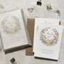 Personalised Spring Flowers Wedding Thank You Cards, thumbnail 2 of 6