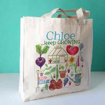 Personalised Love Gardening Bag, 2 of 12