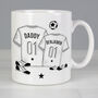 Personalised Football Mini Me Mug, thumbnail 1 of 4